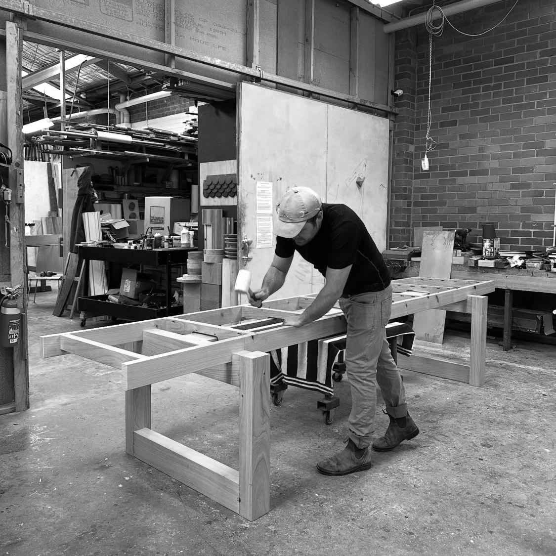 The Craftsmanship Behind Our Tasting Room Table
